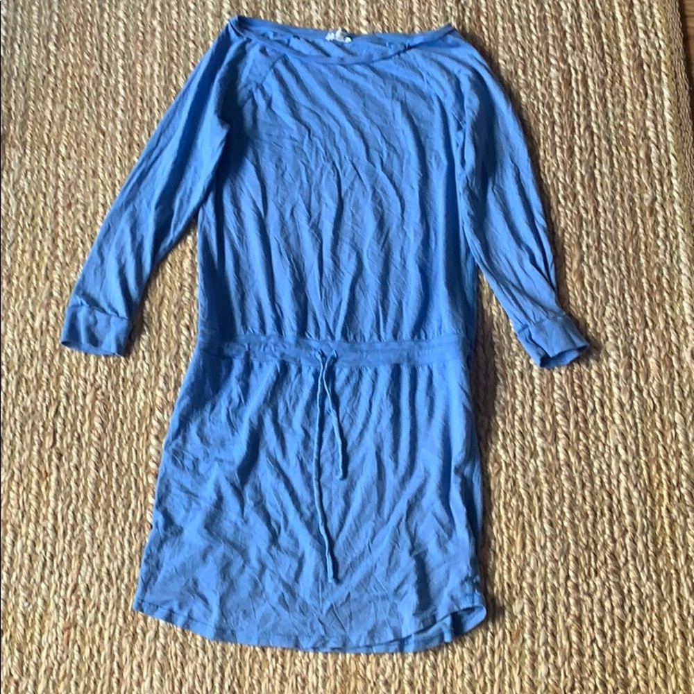 Soft Joie blue sweatshirt dress